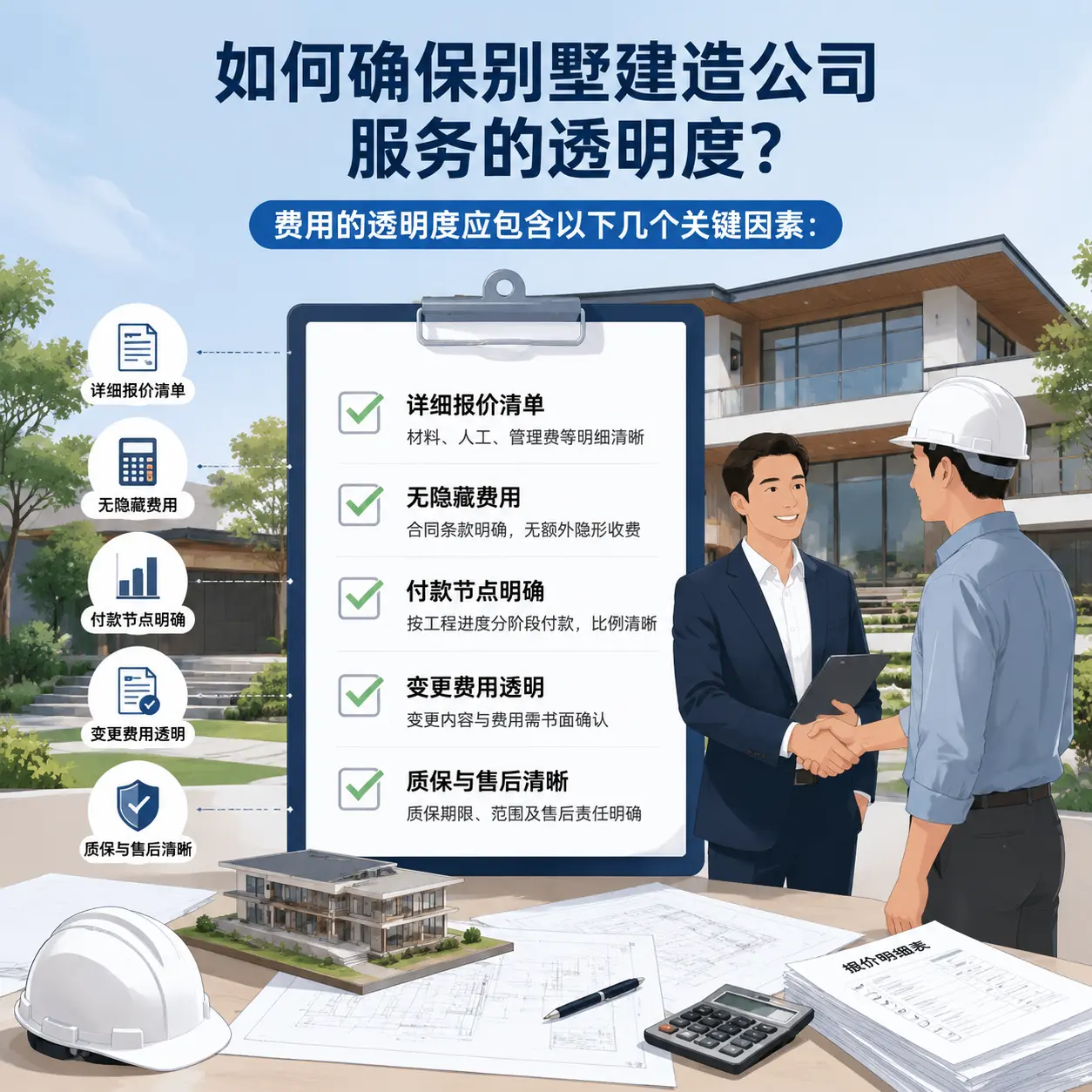 在 长顺 如何确保别墅建造公司服务的透明度?