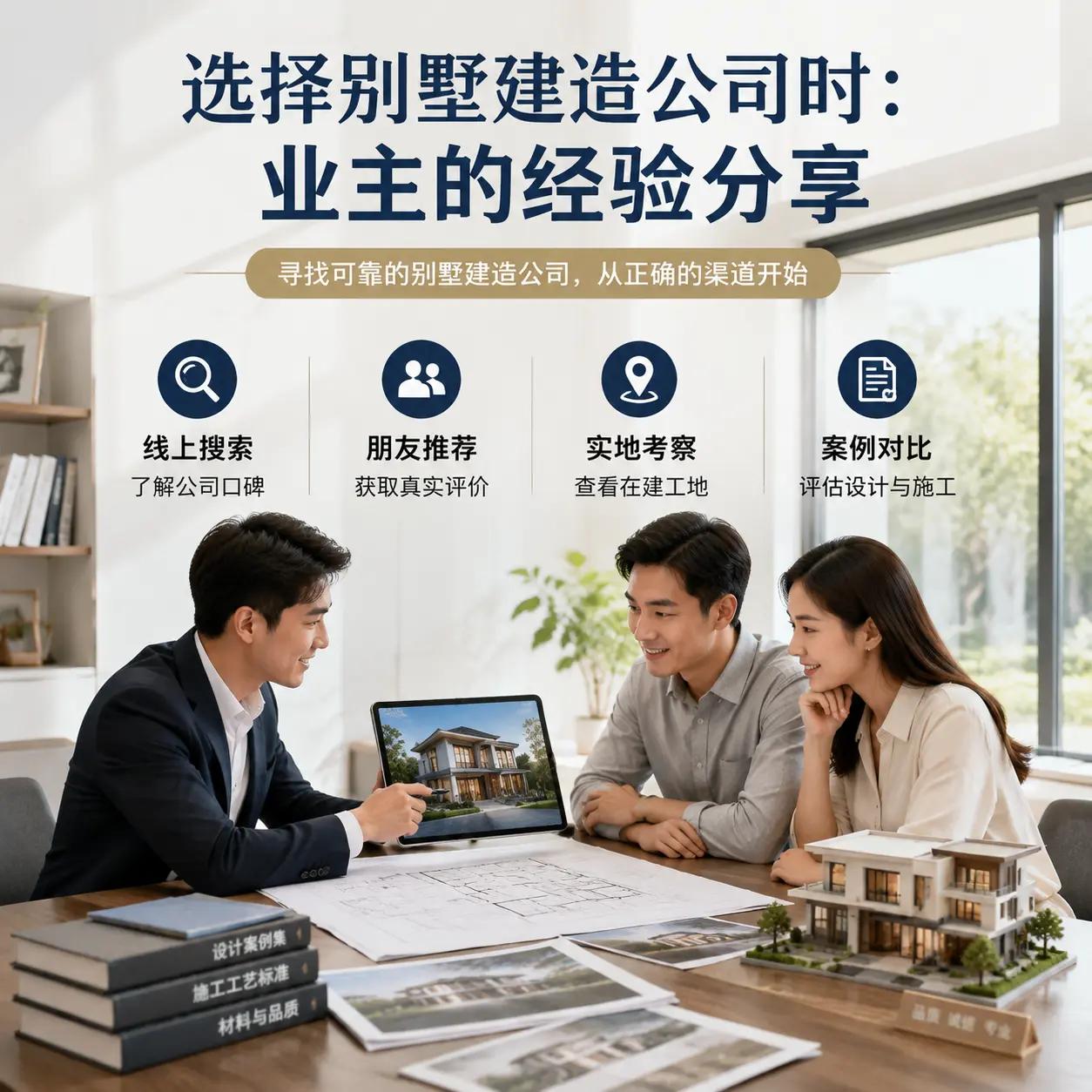 选择别墅建造公司时: 长顺 业主的经验分享