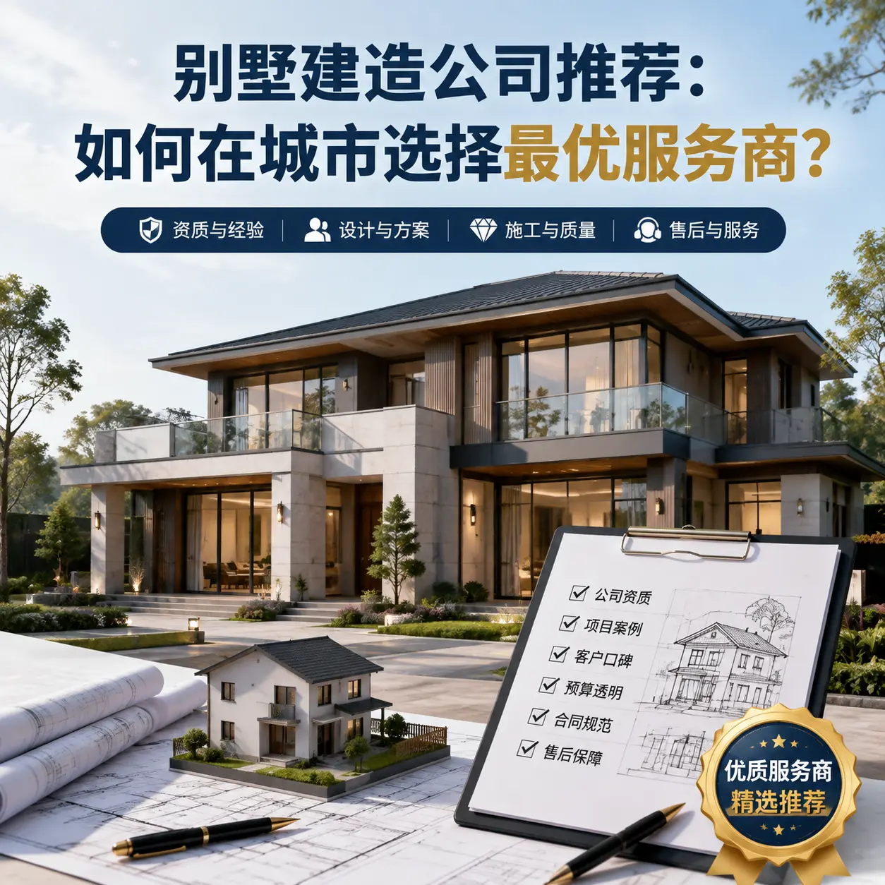 别墅建造公司推荐:如何在 长顺 选择最优服务商?