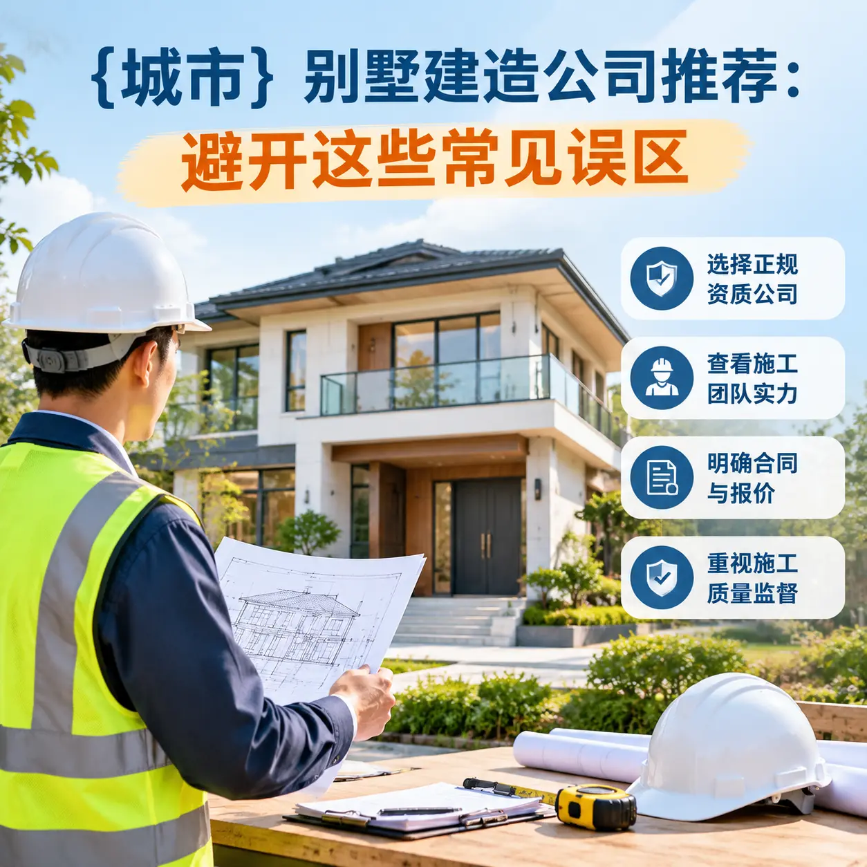 长顺 别墅建造公司推荐：避开这些常见误区