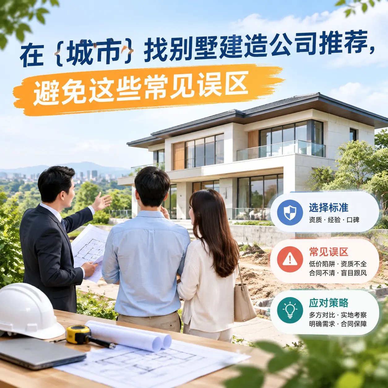 在 长顺 找别墅建造公司推荐，避免这些常见误区