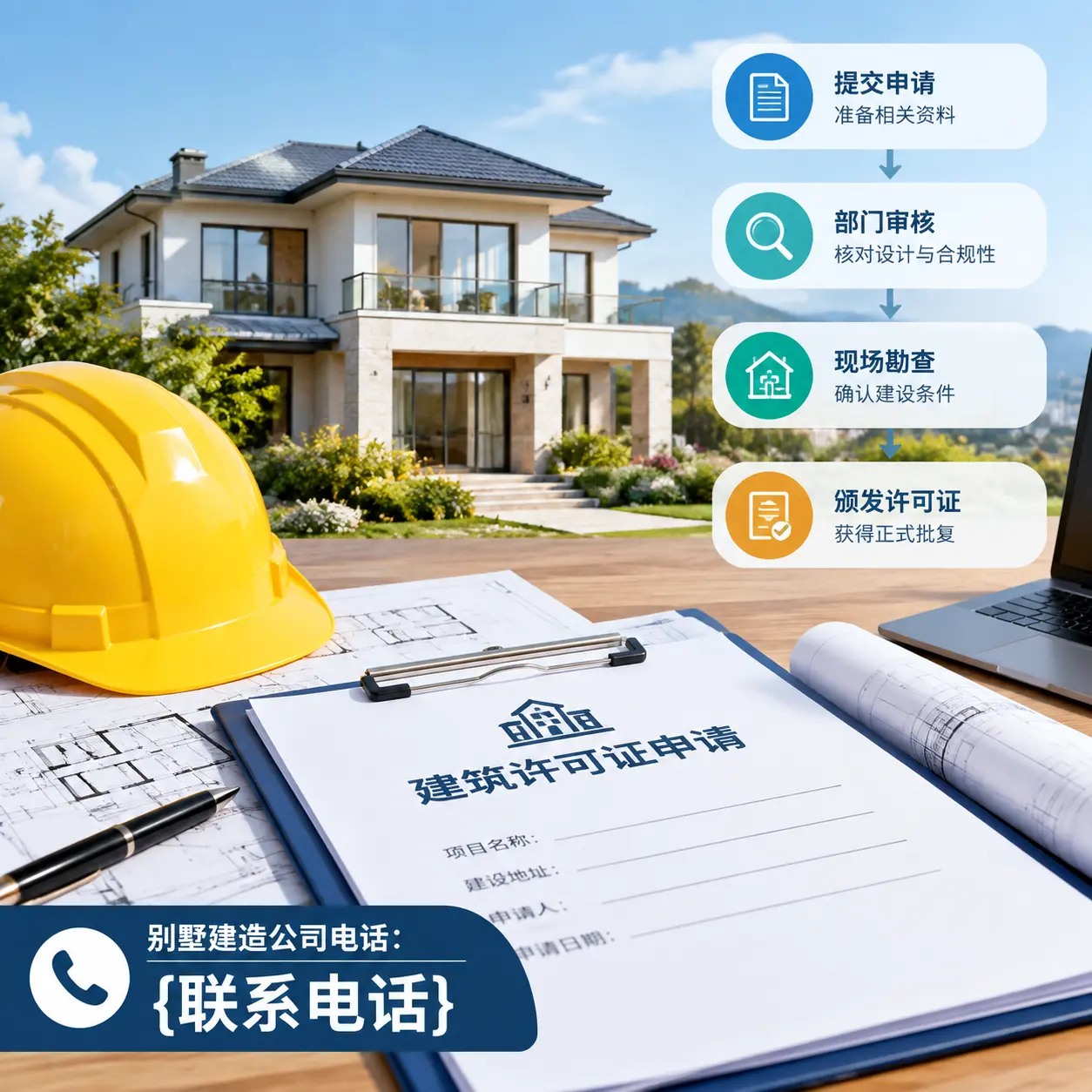 别墅建造公司电话：在长顺建造前的准备工作