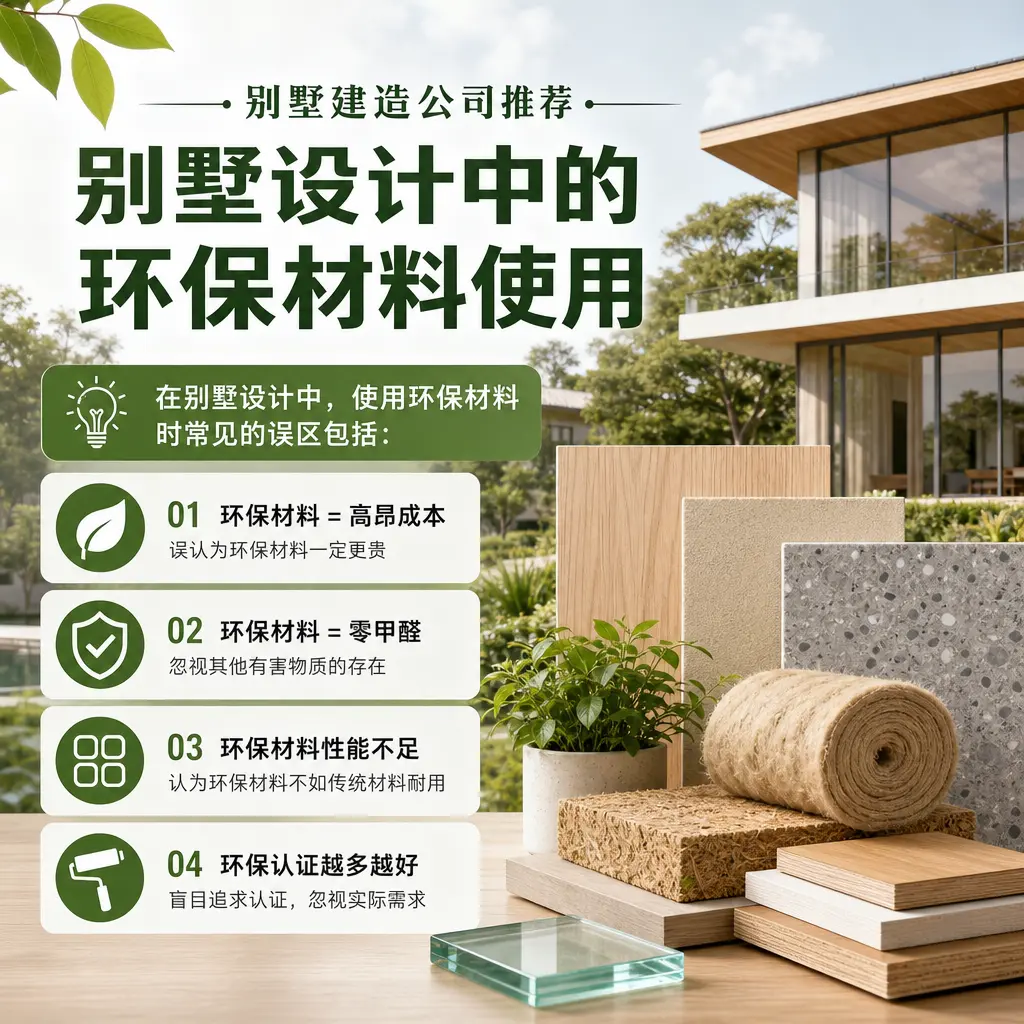 别墅建造公司推荐: 长顺 别墅设计中的环保材料使用
